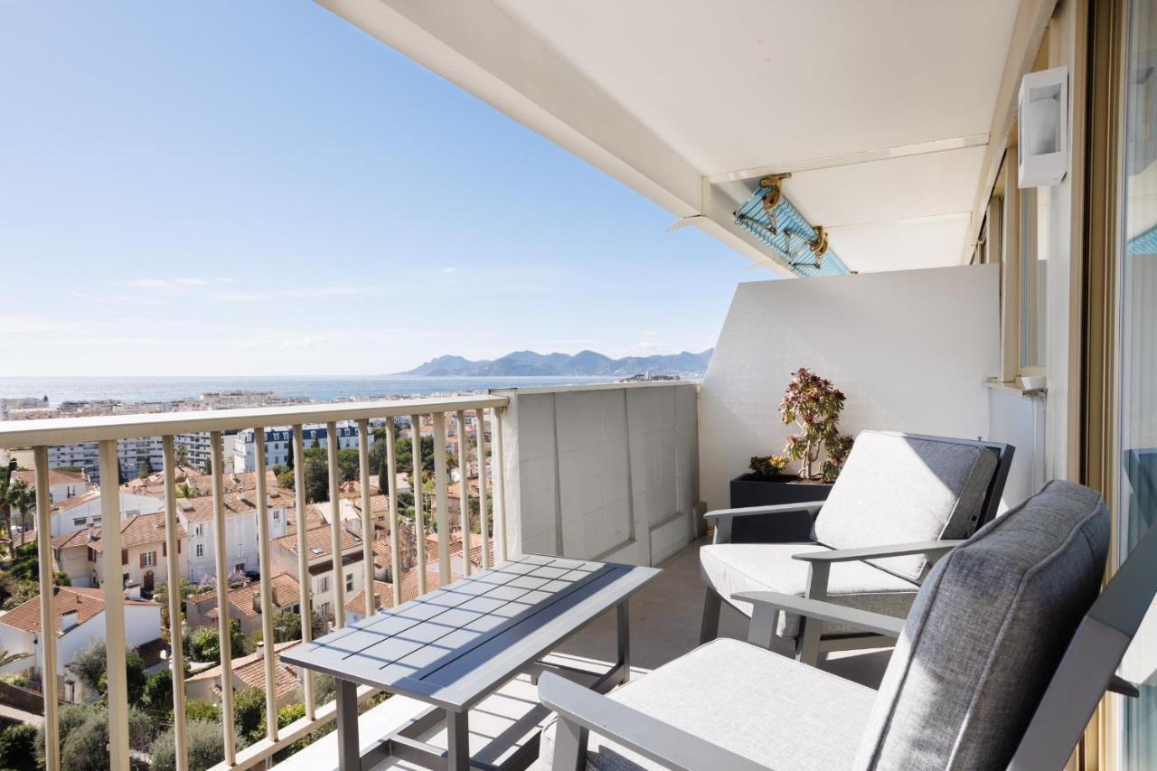 Cannes Panorama - Piscine, Vue Mer, Parking, Clim Buitenkant foto