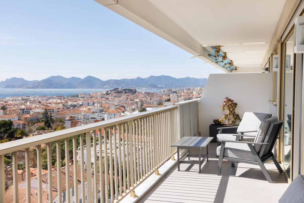 Cannes Panorama - Piscine, Vue Mer, Parking, Clim Buitenkant foto